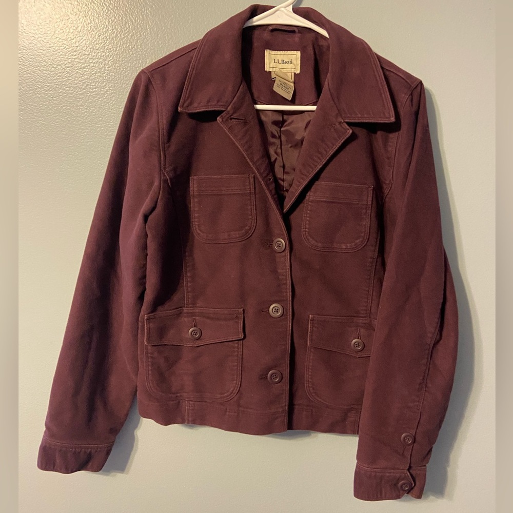 L.L. Bean Women's Pea Coat - Dark Brown